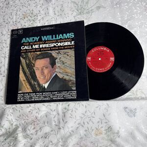 Andy Williams   Call Me Irresponsible    LP   33 1/3 RPM